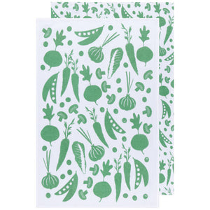 Flour Sack Tea Towels - Set of 2